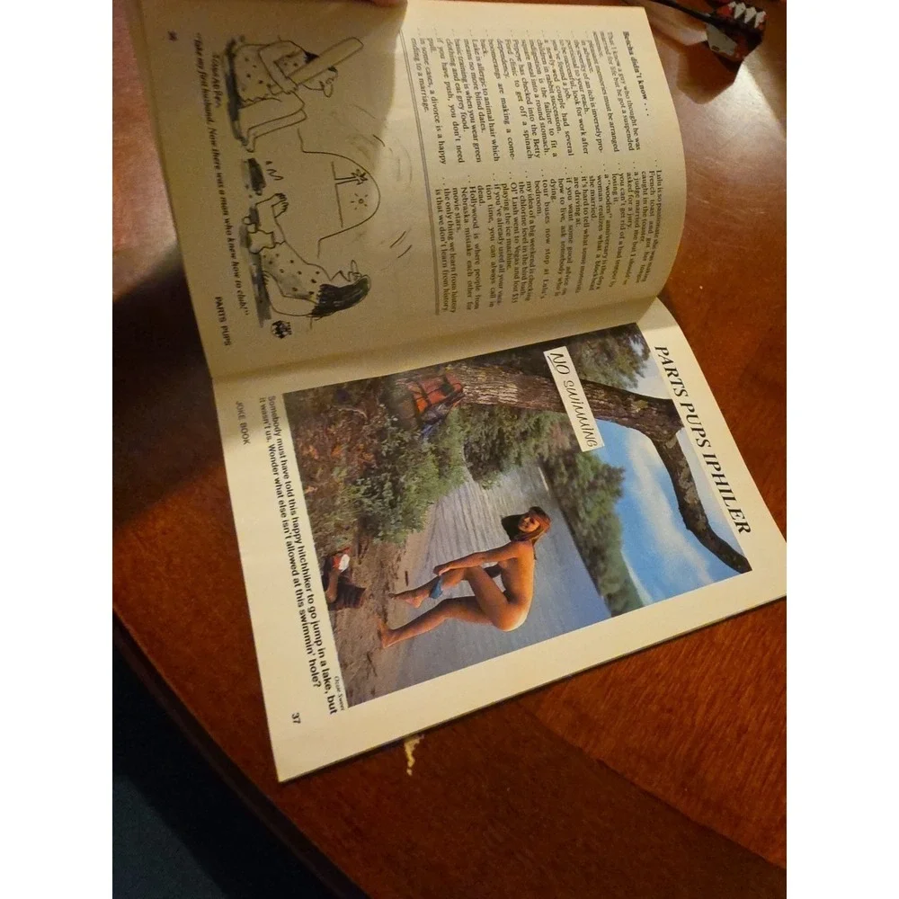 Parts Pups Joke Book 1989 VG